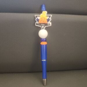 Basketball Beaded Pen